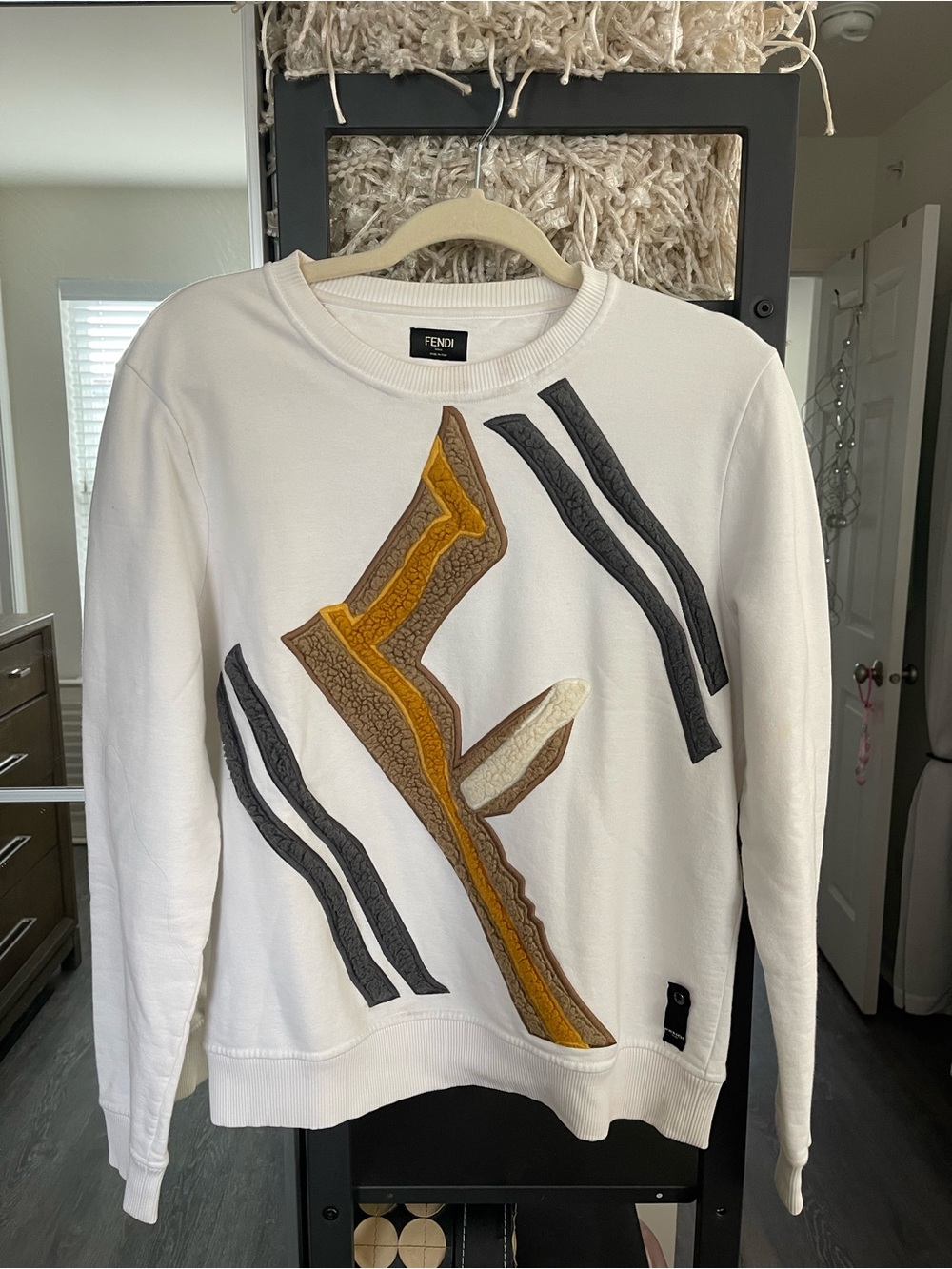 FENDI SWEATSHIRT SZ SMALL—AUTHENTIC & PRE-LVOED & RARE